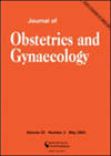 JOURNAL OF OBSTETRICS AND GYNAECOLOGY雜志封面